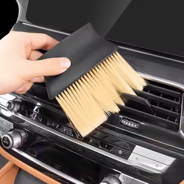 Soft-bristled cleaning brush