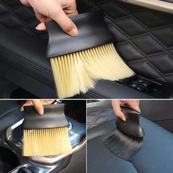 Soft-bristled cleaning brush