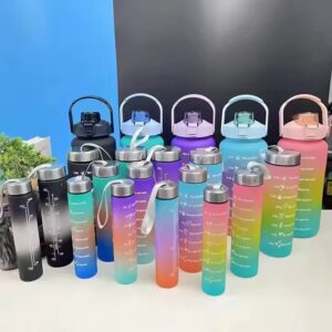 4-in-1 Motivational Water Bottle