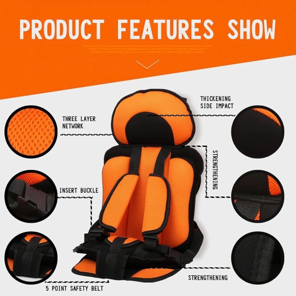 Children’s Safety Car Seat Cushion