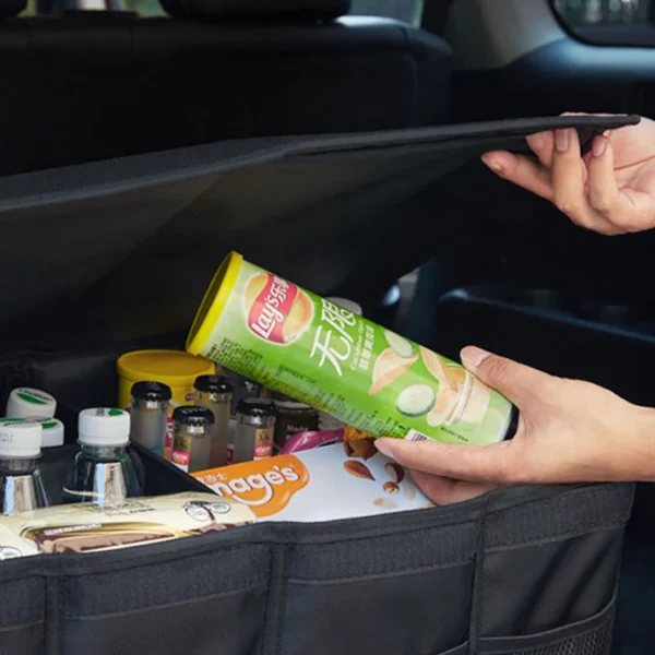 foldable Heavy-Duty Car Boot Organizer