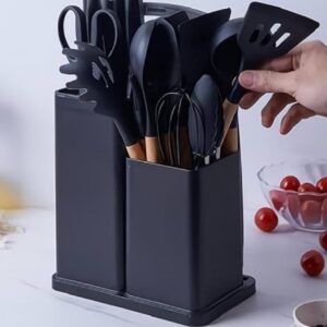 19pcs Heat Resistant Silicone Kitchen Spoon Set