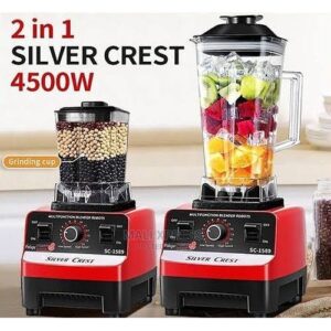 Silver Crest 6-Blade 2in1 Juice Blender & Crusher