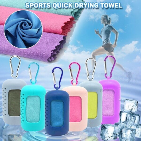 Portable sports Quick dry Cool towel