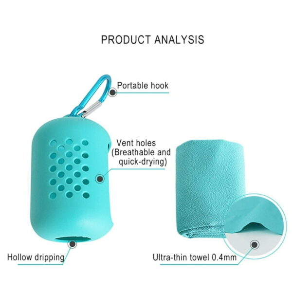 Portable sports Quick dry Cool towel