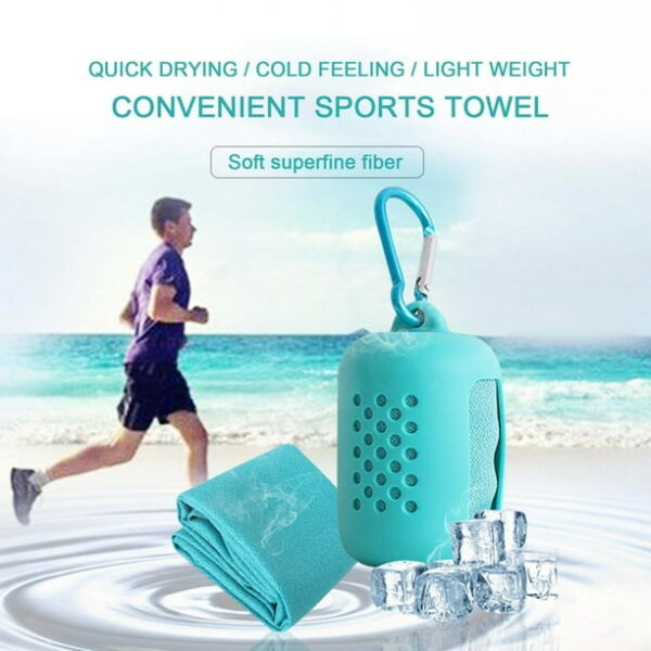 Portable sports Quick dry Cool towel