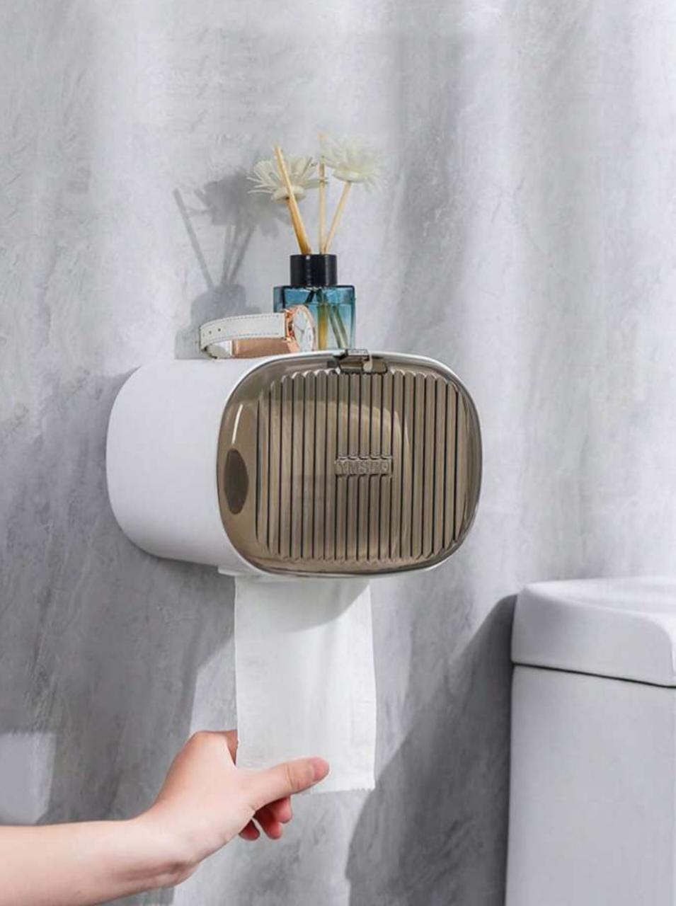 Light Luxurious Wall Hanging Tissue Box