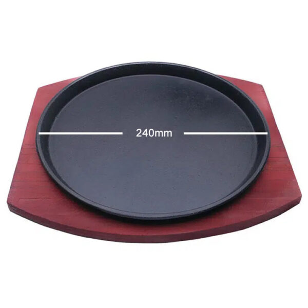 Premium Cast Iron Sizzling Plate Set