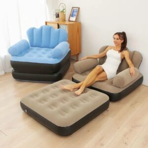 2-in-1 Inflatable Sofa Bed.