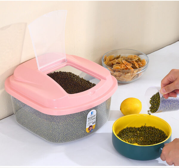 Plastic Cereal Storage Buckets