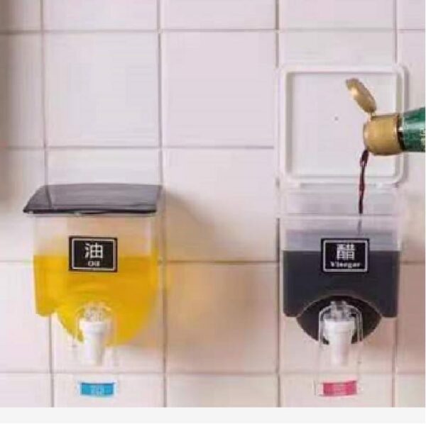 Wall mounted liquids dispenser with tap
