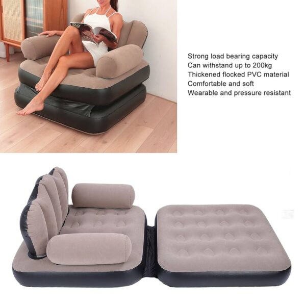 2-in-1 Inflatable Sofa Bed.