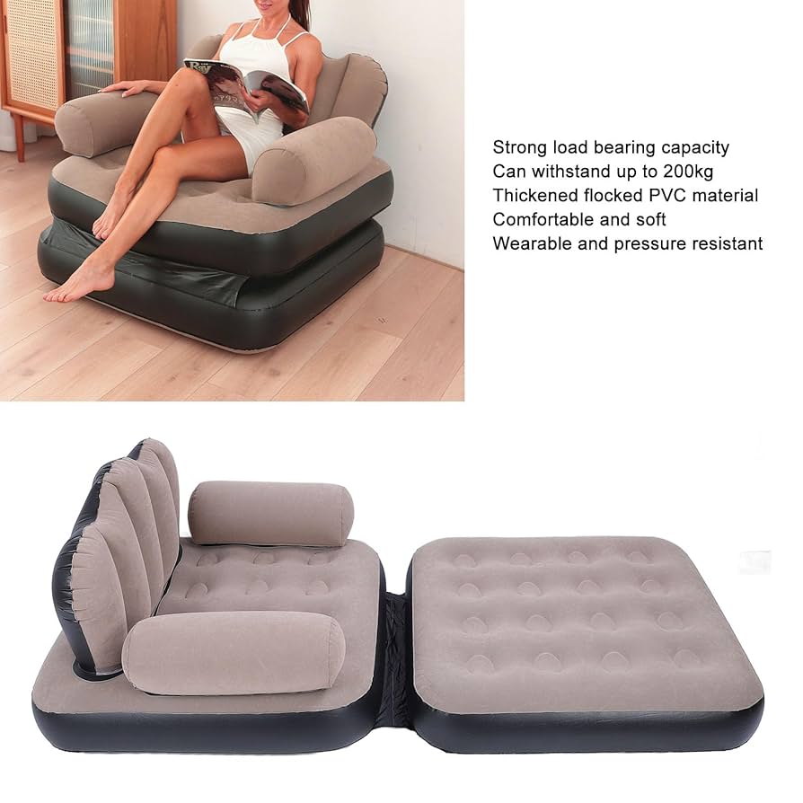 2-in-1 Inflatable Sofa Bed.